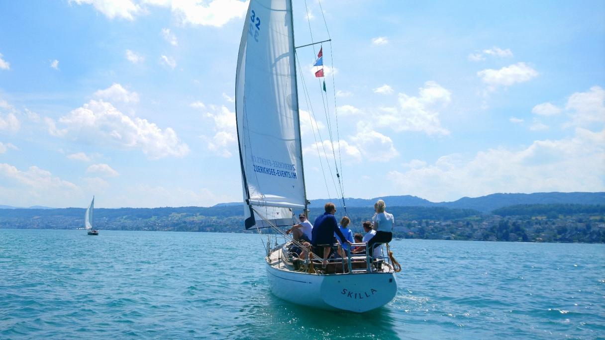 Upwind Sailing Zürichsee