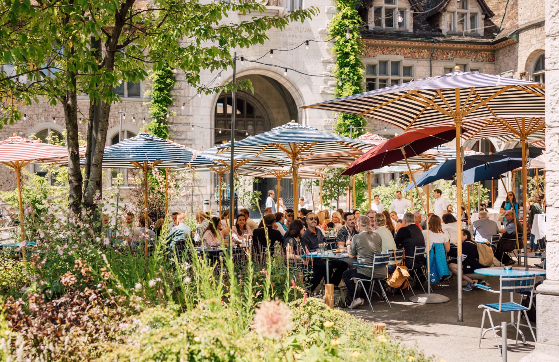 Restaurant Spitz, Terrasse