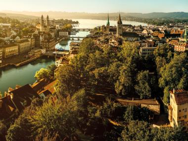 Zurich, Aerial View