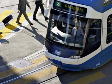 Tram in Zurich