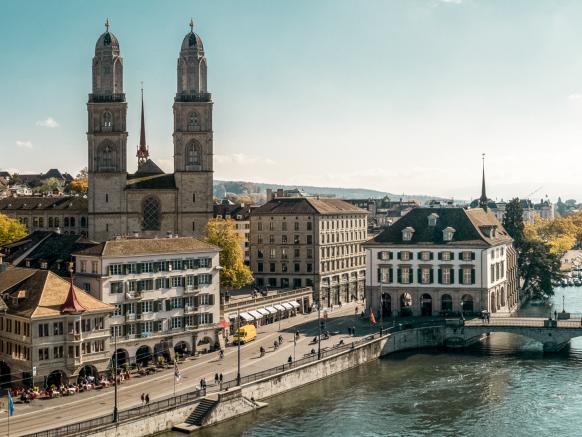 Zürich Altstadt Grossmünster